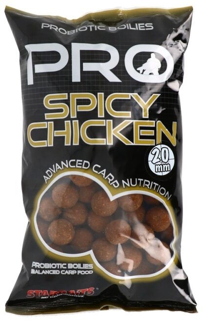 Starbaits Boilie Probiotic Spicy Chicken Hmotnost: 2