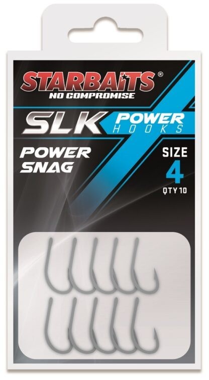 Starbaits Háčeky Power Hook PTFE TEFLON Power Snag 10ks Počet kusů: 10ks