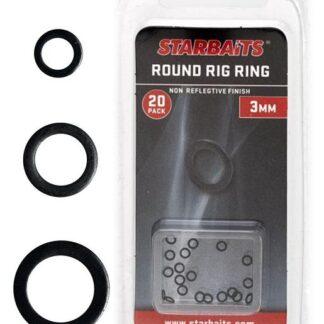 Starbaits Kroužky Round Ring Kulaté 20ks Průměr: 4mm