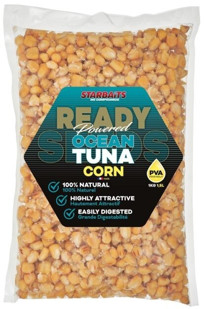 Starbaits Kukuřice Ready Seeds Ocean Tuna Corn 1kg