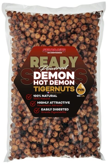 Starbaits Partikl Ready Seeds 1kg - Hot Demon Tigernuts