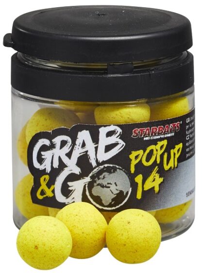 Starbaits Plovoucí Boilie POP-UP Global Sweet Corn Hmotnost: 20g