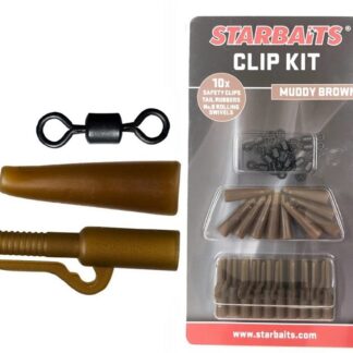 Starbaits Sada závěs na olovo Clip Kit 10ks - zelená