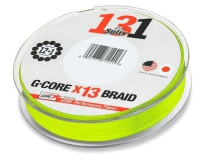 Sufix Pletená Šňůra 131 G-Core Neon yellow 150m Nosnost: 9