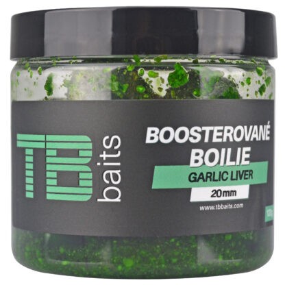 TB Baits Boosterované Boilie Garlic Liver 120g Průměr: 24mm