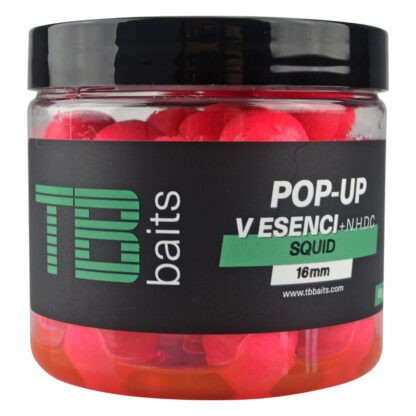 TB Baits Plovoucí Boilie Pop-Up Squid + NHDC 65g Průměr: 16mm