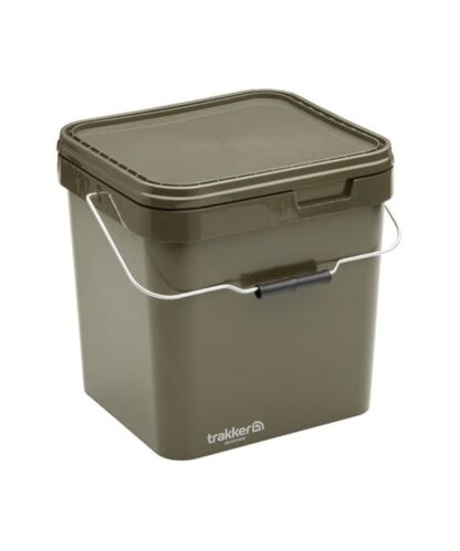 Trakker Plastový kýbl Olive Square Container 17l