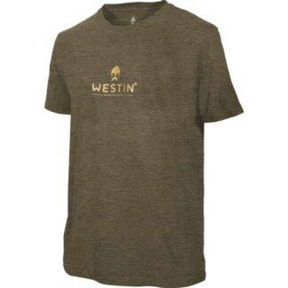 Westin Triko Style T-Shirt Moss Melange - XXXL