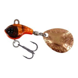 Westin Třpytka DropBite Tungsten Spin Tail Jig Fire Craw Hmotnost: 7g