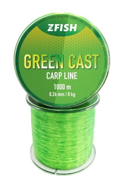 Zfish Vlasec Green Cast Carp Line 1000m - 0