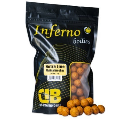 Carp Inferno Boilies Nutra Line Malina/Broskev