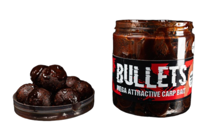 Carp Time Dipované Boilies G.B.U. Bullets Biopro 200g Hmotnost: 200g