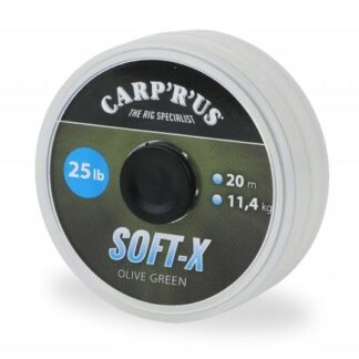 Carp ´R´ Us Carp´R´Us Návazcová Šňůrka Soft-X Olive Green 20 m Nosnost: 15lb