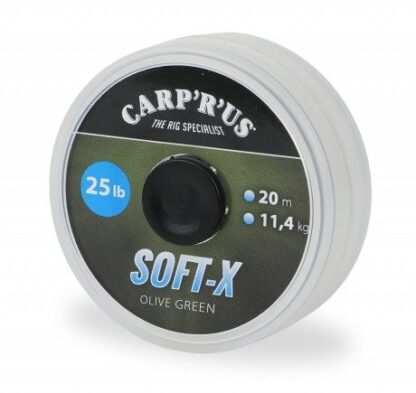 Carp ´R´ Us Carp´R´Us Návazcová Šňůrka Soft-X Olive Green 20 m Nosnost: 15lb