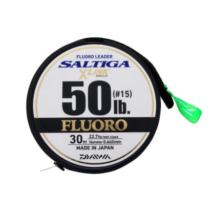 Daiwa Fluorocarbon Saltiga X‘Link Leader 30m Nosnost: 22