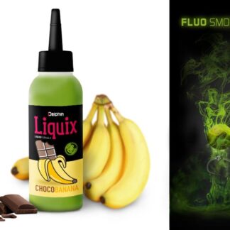 Delphin Fluo dip D Snax LiquiX 100ml - Čokoláda - Banán