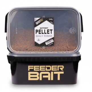 FeederBait Pellet 2 mm Ready to fish 600 g - Bilý červ