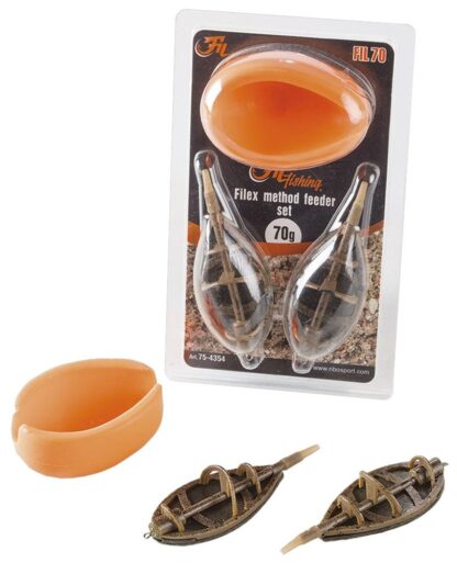 Filfishing Method Feeder Set FILEX 2+1 - 70g