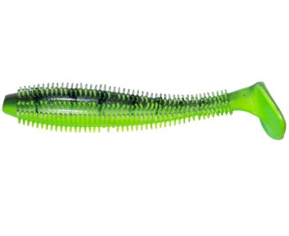 Fox Rage Gumová Nástraha Spikey Shad UV Glow Perch Palce: 3