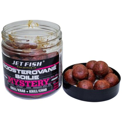 Jet Fish Boosterované Boilie Mystery Krill Krab 250ml Průměr: 20mm