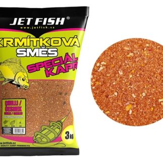 Jet Fish Krmítková Směs Speciál Kapr 3kg Varianta: Chilli Česnek