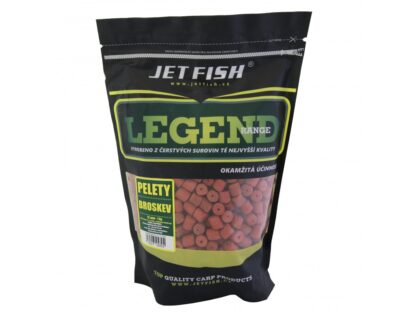 Jet Fish Pelety Legend Range Broskev 1kg Průměr: 4mm