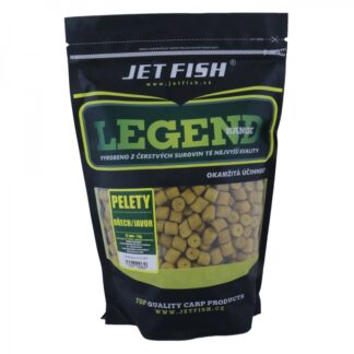 Jet Fish Pelety Legend Range Ořech / Javor 1kg Průměr: 12mm