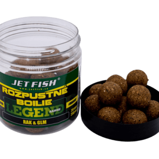 Jet Fish Rozpustné Boilie  Rak & GLM 250ml Průměr: 20mm