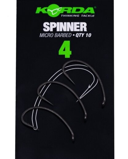 Korda Háčky Bez Protihrotu Spinner B Velikost háčku: #4