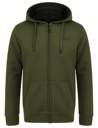 Navitas Mikina Sherpa Zip Hoody Green Velikost: S