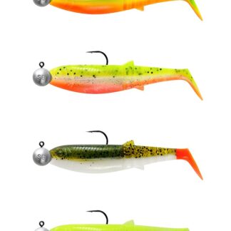 Savage Gear Gumová Nástraha Cannibal Shad Darkwater Mix 4+4 Počet kusů: 4ks