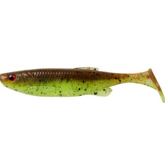 Savage Gear Gumová Nástraha Fat Minnow T Tail Bulk Chartreuse Pumpkin Hmotnost: 5g