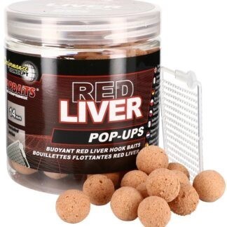 Starbaits Plovoucí Boilies Red Liver POP Tops 60g Hmotnost: 60g