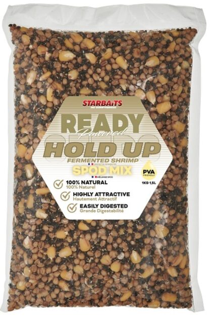 Starbaits Směs Spod Mix Ready Seeds Hold Up 1kg - Fermented Shrimp