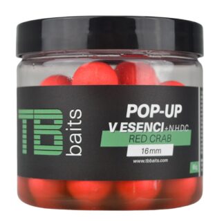 TB Baits Plovoucí Boilie Pop-Up Red Crab + NHDC 65g Hmotnost: 65g